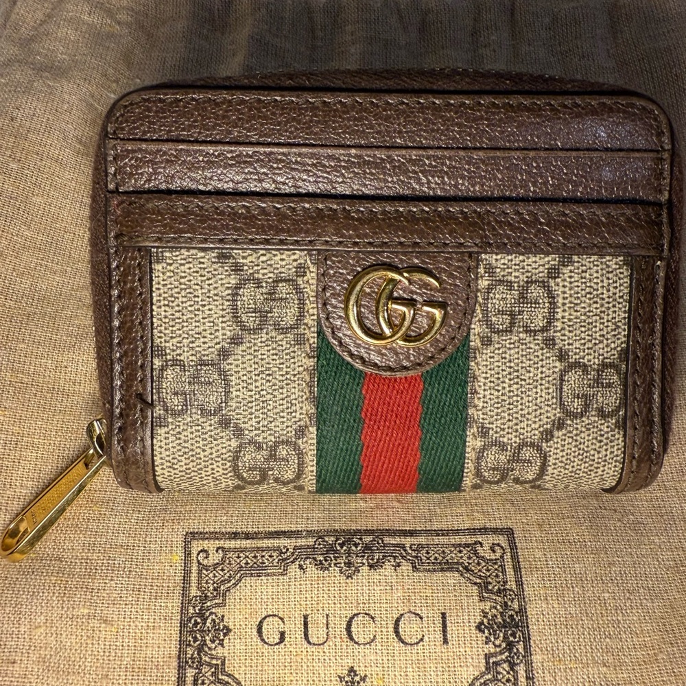 Gucci Ophidia Coin Zip Wallet